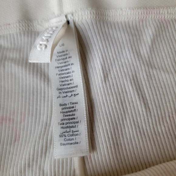 SKIMS Bow Print Cotton Rib Tank & Boxer Set NWOT Large - Picture 4 of 6